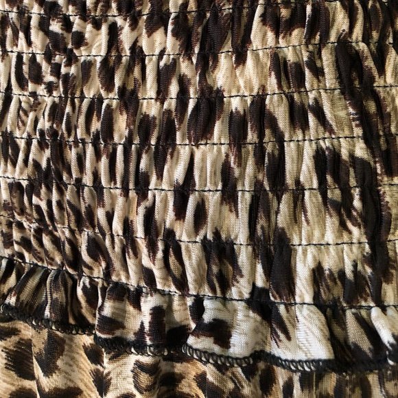 Leopard Print Palazzo Pants - Picture 4 of 8